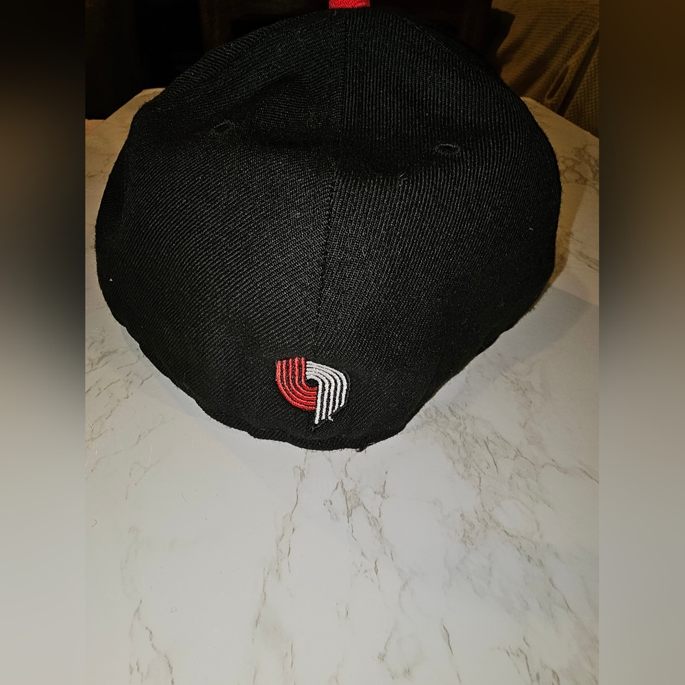 Portland Trailblazers NBA fitted hat 7 3/8 New Era - Picture 5 of 8